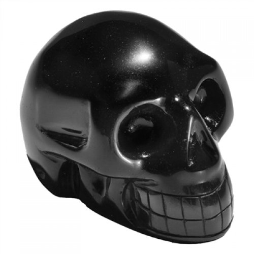 Kristallikallo Obsidiaani / Crystal Skull Obsidian / Obsidienne crâne de cristal