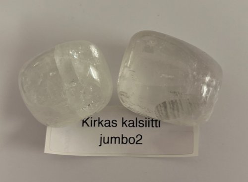 Kirkas kalsiitti / Clear calcite / Calcite claire Jumbo 2