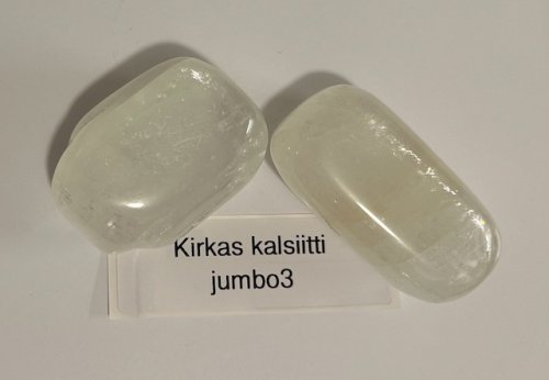 Kirkas kalsiitti / Clear calcite / Calcite claire Jumbo 3